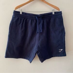 Gymshark Crest Shorts Blue Slim Fit Athletic A2A1S Men’s Size XXL